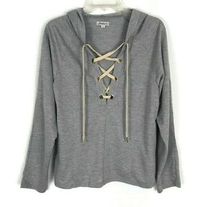 Jordann Womens Shirt Size Small Long Sleeve Blue